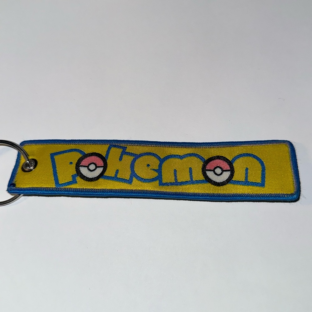 Pokemon Pikachu Keychain Tag